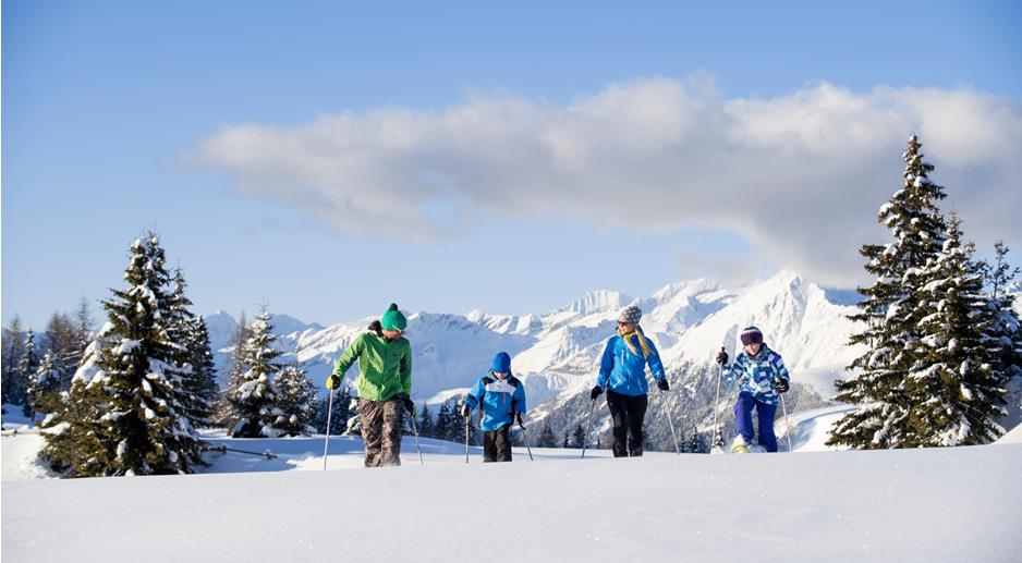 Snowshoe hiking