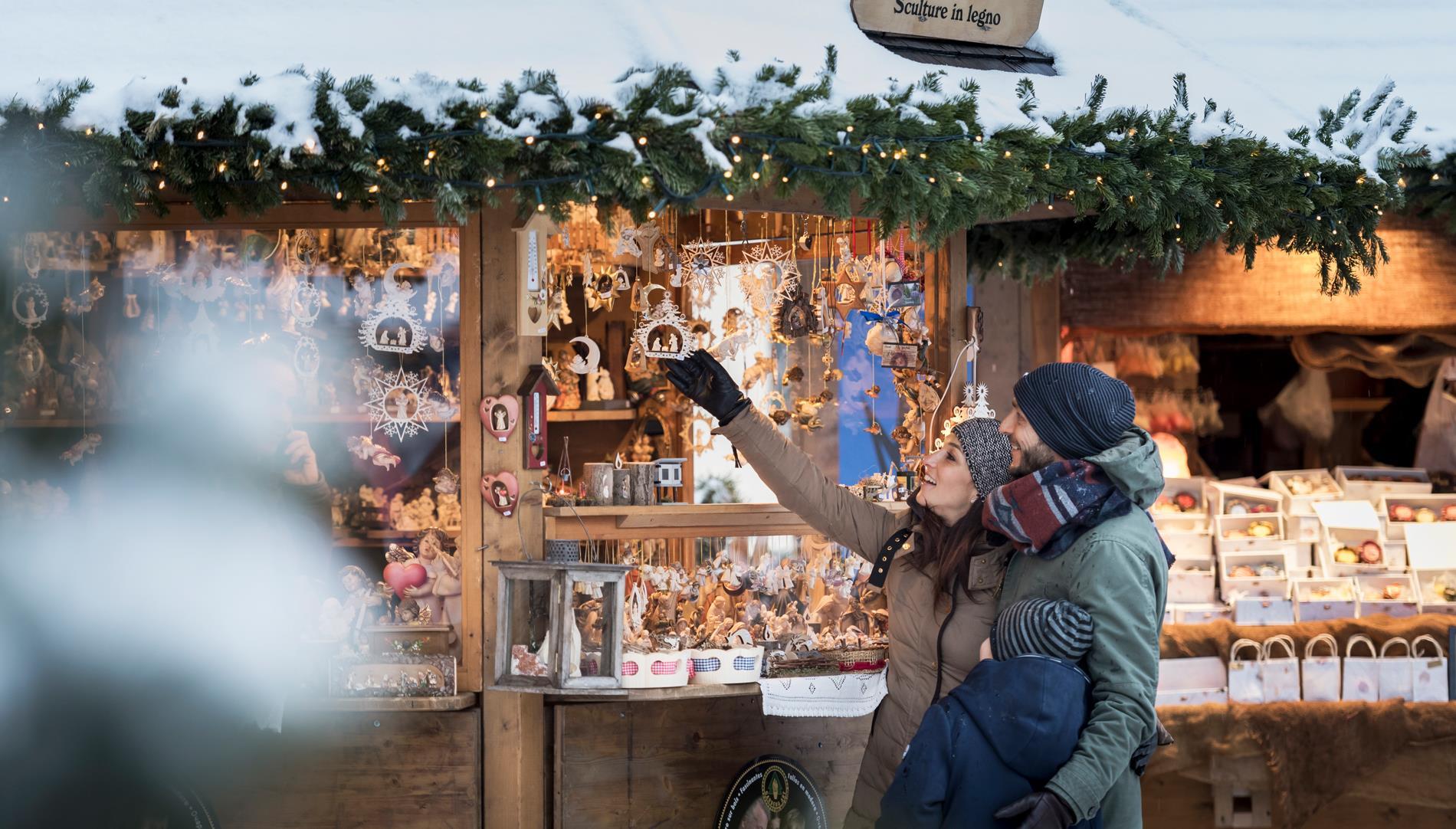 At a Christmas market